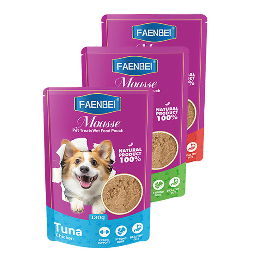 Dog Mousse Wet Food Pouches