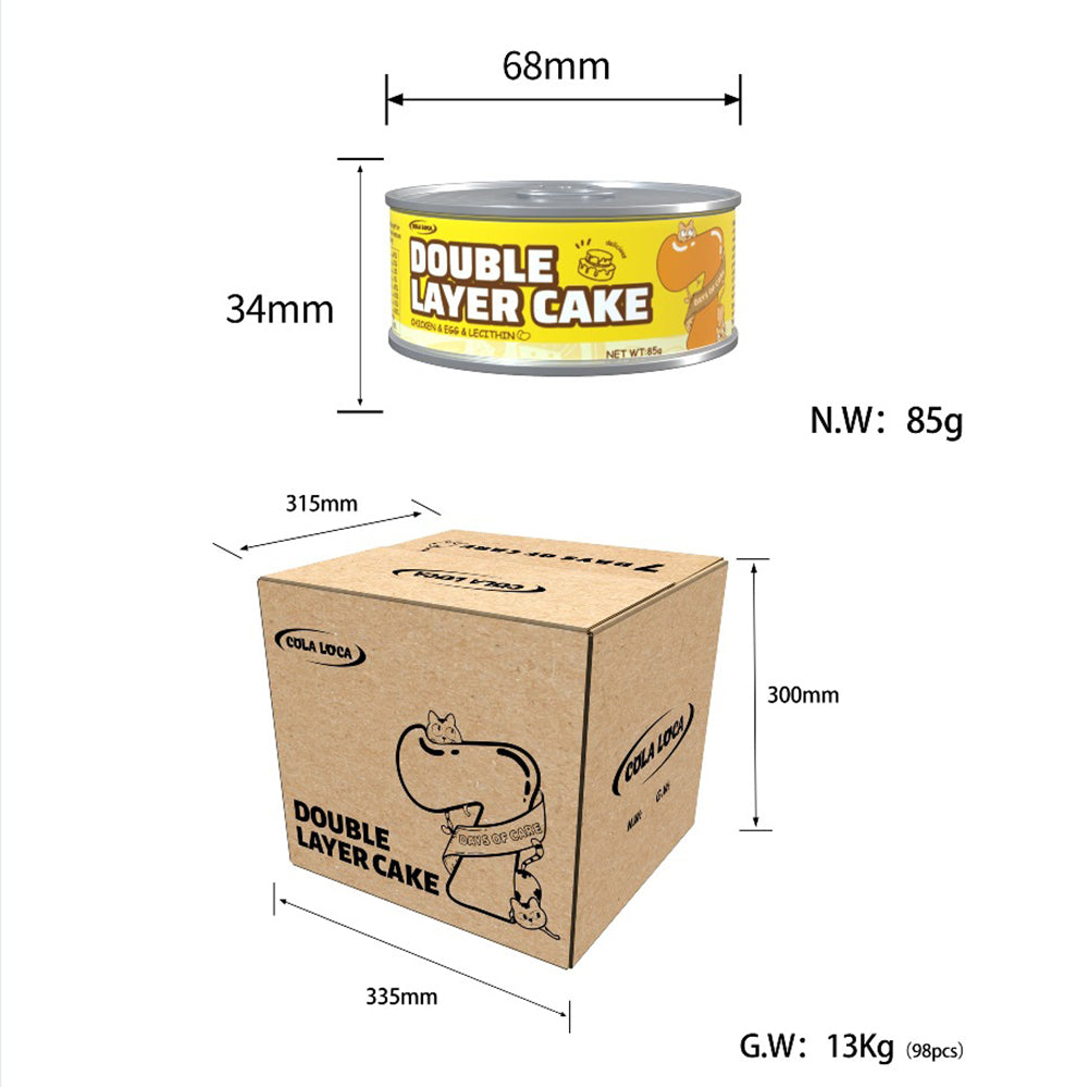 98PCS Gravy Wet Cat Food Canned, Chicken & egg yolk & lecithin & goat milk & honey, Protect Hair Health/Anti-inflammatory And Enhance Immunity (Pack of 7/98) 85g Cans