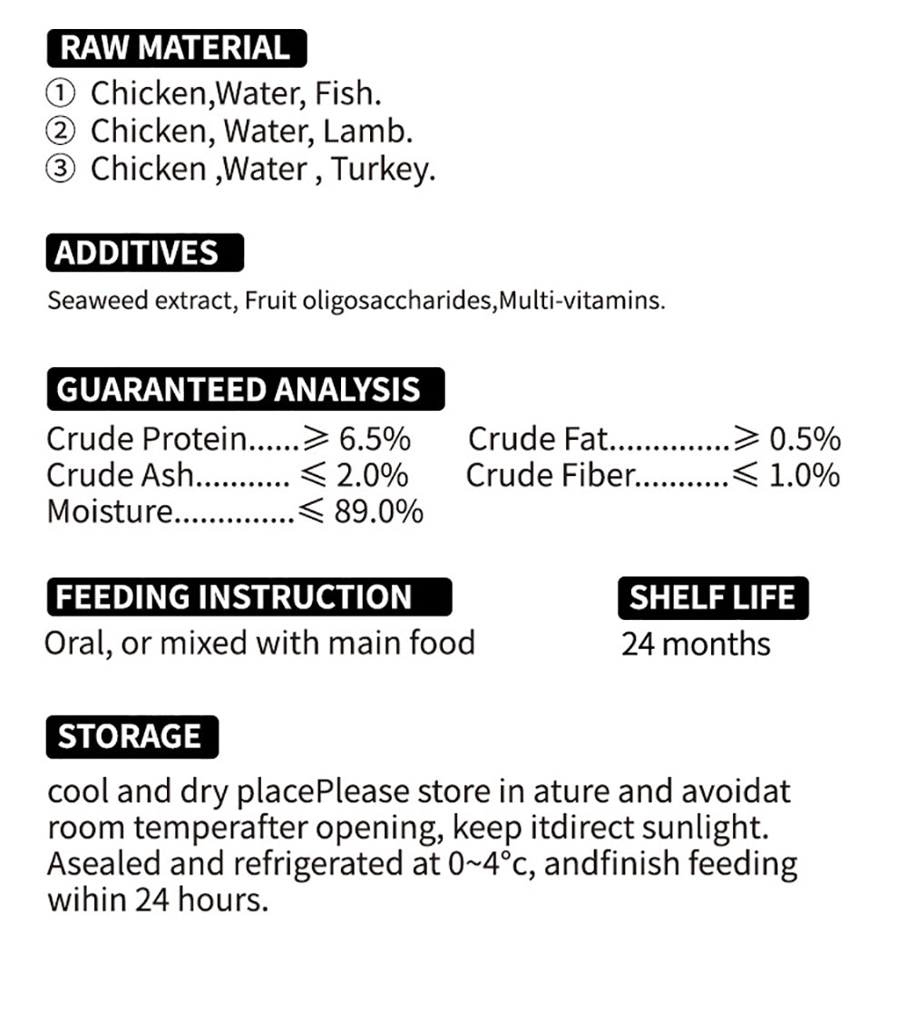 Can Food for Cat & Dog Jelly, Classic Dog Food, Fish/Turkey/Lamb, 400g Can (Pack of 24)