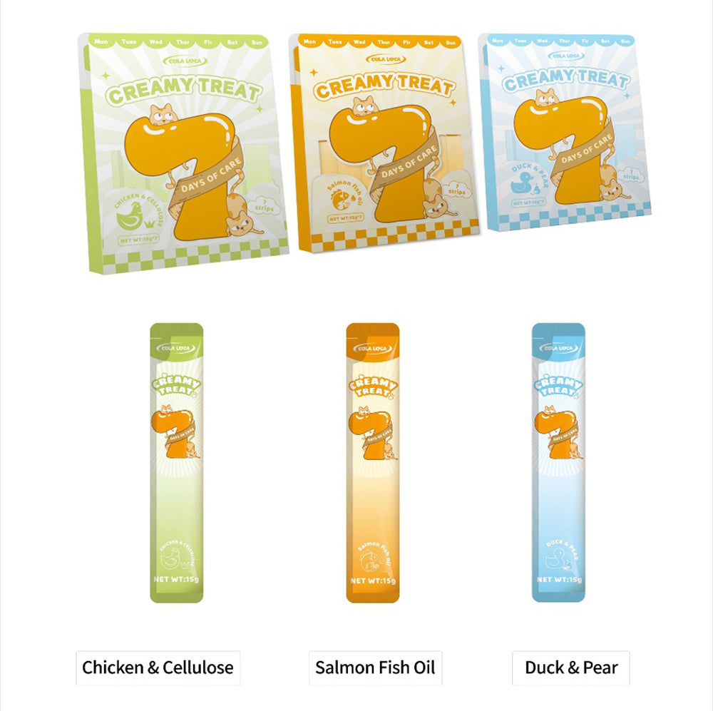 420 Count Squeeze Up Creamy Puree Cat Treats, Lickable Wet Cat Treats, Grain Free, No Added Fillers, 15g Tubes